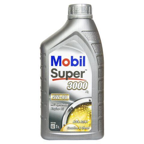 Mobil Super 3000 X1 5W-40 1 л, (152567) моторное масло фото