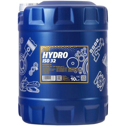 Mannol Hydro ISO 32, 10 л (MN2102-10) минеральное трансмиссионное масло фото