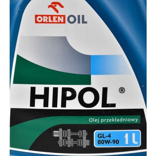 Orlen HIPOL GL-4 80W-90, 1 л мінеральна трансмісійна олива фото