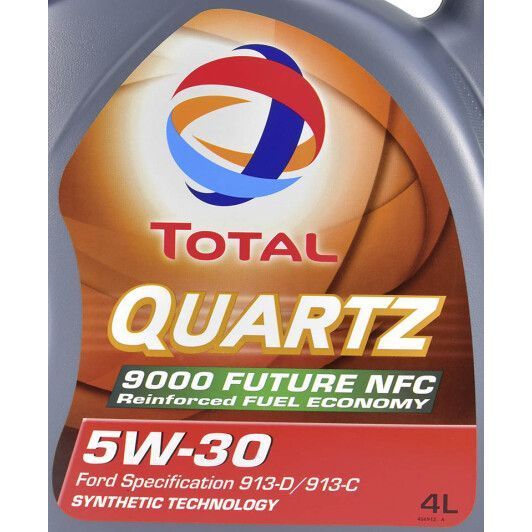 Total Quartz 9000 Future NFC 5W-30 4 л, (183450) моторна олива фото