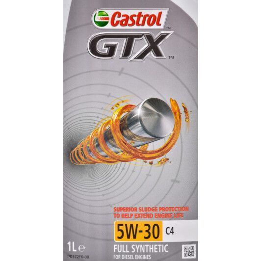 Castrol GTX C4 5W-30 1 л, (rbgtx5c412x1l) моторное масло фото