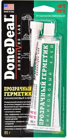 DoneDeal Adhesive Sealant прозорий герметик, 85 мл (DD6705) фото