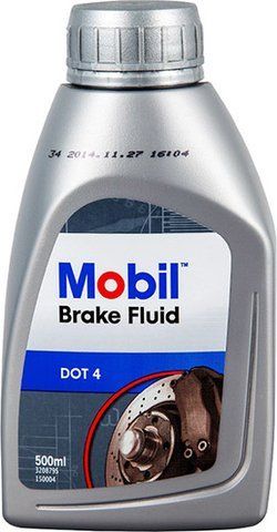 Mobil DOT 4, 0,5 л (150004) гальмівна рідина фото