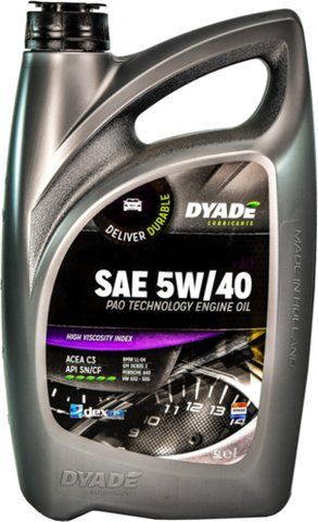 DYADE Zedix PAO 5W-40 5 л, (575614) моторна олива фото