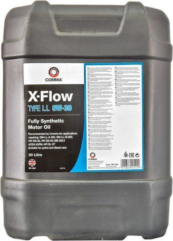 Comma X-Flow Type LL 5W-30 20 л, (XFLL20L) фото