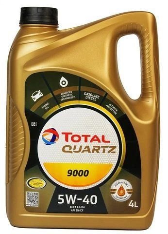 Total Quartz 9000 5W-40 4 л, (216565) фото