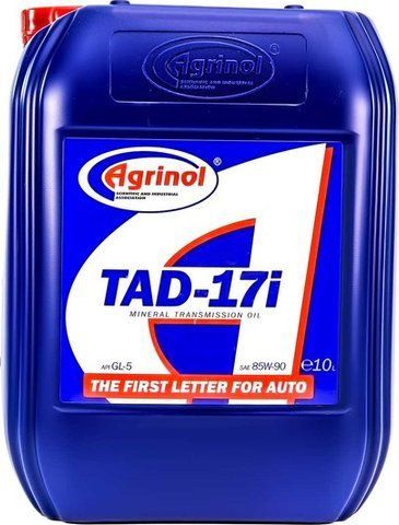 Agrinol TAD-17i GL-5 85W-90, 10 л (4107795630) минеральное трансмиссионное масло фото