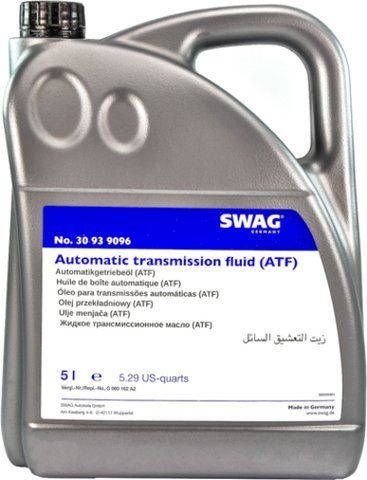SWAG ATF 3+, 5 л (30939096) трансмиссионное масло фото