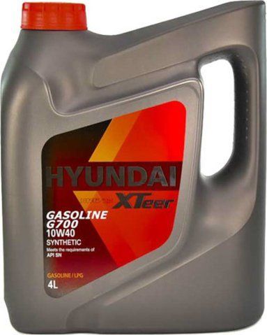 Hyundai XTeer Gasoline G700 10W-40 4 л, (1041014) моторное масло фото