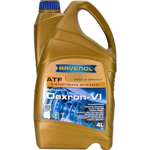 Ravenol ATF Dexron VI, 4 л (12111054) синтетическое трансмиссионное масло фото