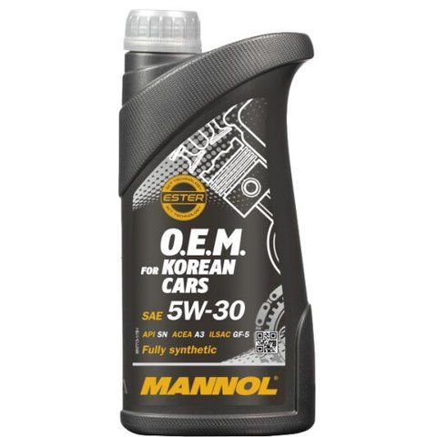 Mannol O.E.M. For Korean Cars 5W-30 1 л, (MN7713-1) моторное масло фото