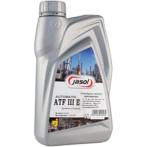 Jasol ATF III E, 1 л (325101) напівсинтетична трансмісійна олива фото