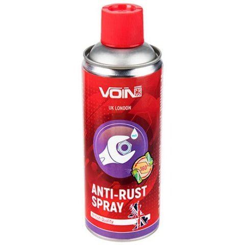 Voin Anti-Rust Spray рідкий ключ з MoS2 мастило, 400 мл (VK-400) фото