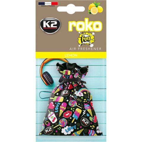 Ароматизатор K2 Vinci Roko Fun Lemon 25 г фото