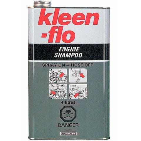Kleen-Flo Engine Shampoo, 4 л (645) готовий очищувач двигуна фото