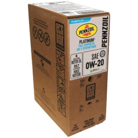 Pennzoil Platinum&nbsp;Fully Synthetic 0W-20, 22.71 л (550046127) моторное масло фото