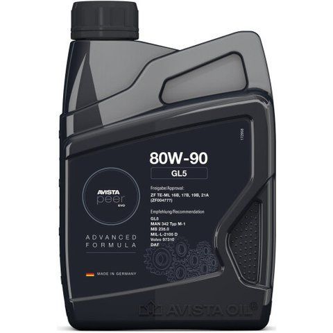 AVISTA Peer EVO GL-5 80W-90, 1 л (150832) трансмісійна олива фото