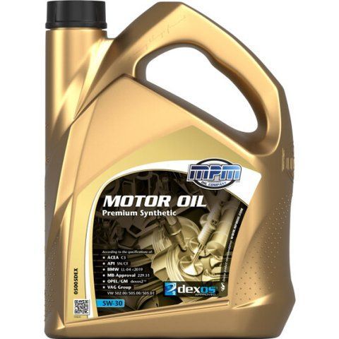 MPM Premium Synthetic GM DEXOS 2 5W-30 5 л, (05005DEX) моторное масло фото