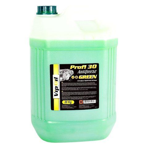 Готовый антифриз VIPOIL Profi 30 G11 зеленый -24 &deg;C фото