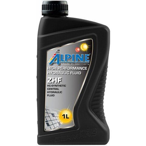 Alpine High Performance Hydraulic Fluid ZHF, 1 л (0100901) синтетична трансмісійна олива фото