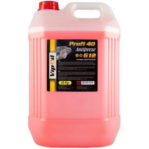 VIPOIL MEGa 40 G12 красный -40 &deg;C, 20 л (701433) готовый антифриз фото
