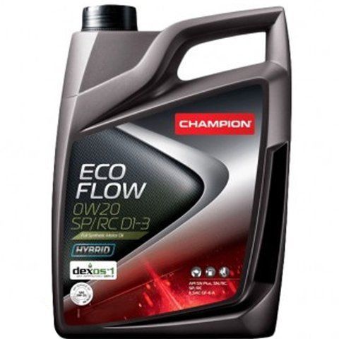 Champion Eco Flow SP/RC D1-3 0W-20, 4 л (1049909) моторное масло фото