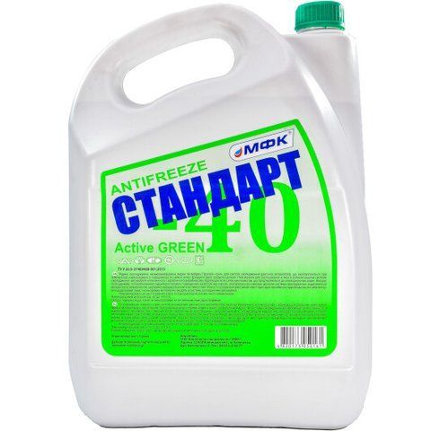 Готовий антифриз МФК Standart Active Green G11 зелений -32 &deg;C фото