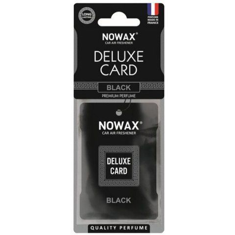 Nowax Deluxe Card Black, 6 г (NX07733) ароматизатор фото