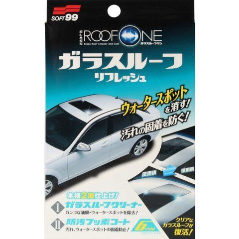 Очисник SOFT99 Glass Roof Cleaner & Coat 05067 60 мл фото