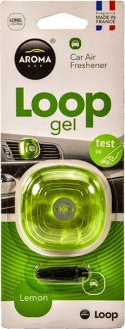 Ароматизатор Aroma Car Loop gel Lemon 9 г фото