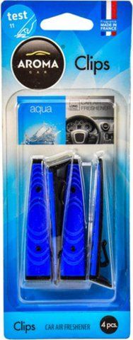 Ароматизатор Aroma Car Clips Aqua 5 г фото