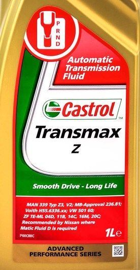 Castrol Transmax ATF Z, 1 л (EB-TRANSZ-12X1L) синтетична трансмісійна олива фото