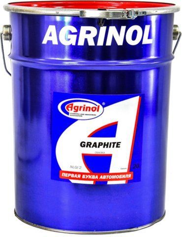 Agrinol Graphite графітне мастило, 20 л (101731) фото