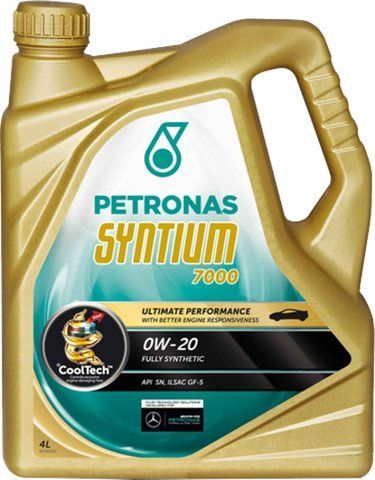 Petronas Syntium 7000 0W-20, 4 л (18364019) моторное масло фото