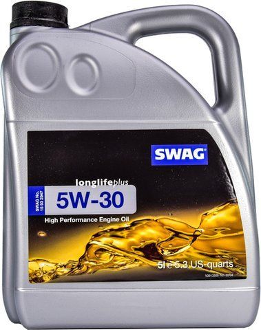 SWAG Engine Oil Long Life Plus 5W-30 5 л, (15932947) моторное масло фото