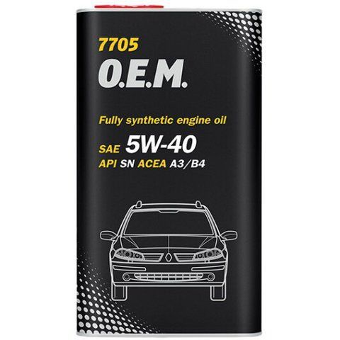 Mannol OEM для Renault Nissan (MetaL)5W-40 4 л, (MN7705-4ME) моторна олива фото