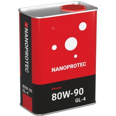 Nanoprotec Mineral GL-4 80W-90, 1 л (NP2305501) мінеральна трансмісійна олива фото