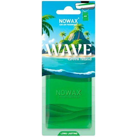 Nowax Wave Green Island, 20 г (NX07777) ароматизатор фото