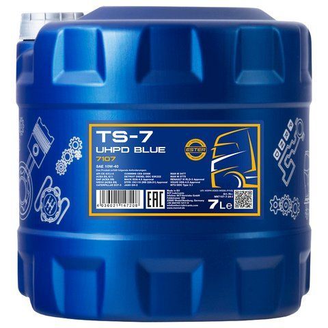 Mannol TS-7 UHPD Blue 10W-40, 7 л (MN7107-7) моторна олива фото