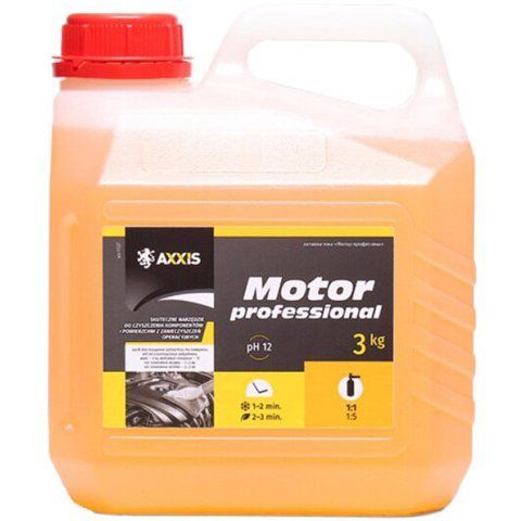 Концентрат очищувача двигуна Axxis Motor Professional піна фото
