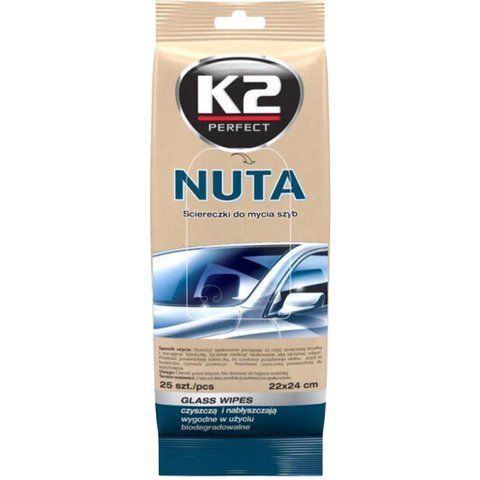 Серветки K2 Nuta K500 з нетканого матеріалу 22x24 см 25 шт фото