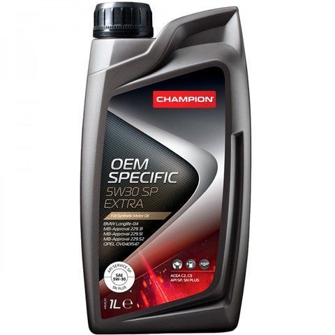 Champion Specific OEM C3 SP Extra 5W-30, 1 л (1049361) моторное масло фото