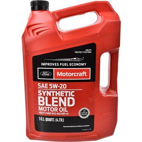 Ford Synthetic Blend Motor Oil 5W-20, 4,73 л (XO5W205Q3SP) моторное масло фото