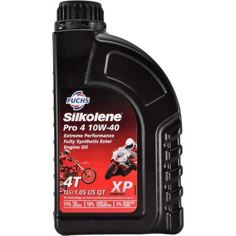 Fuchs Silkolene Pro 4 XP 10W-40, 1 л (600986124) моторна олива 4T фото