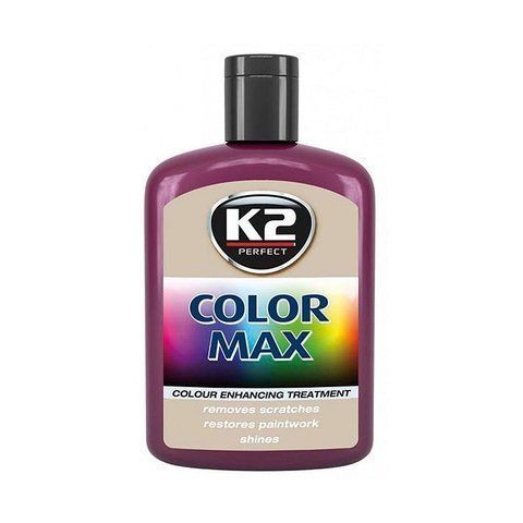 K2 Color Max (Burgundy) бордовый, 200 мл (EK020BO) цветной полироль для кузова фото