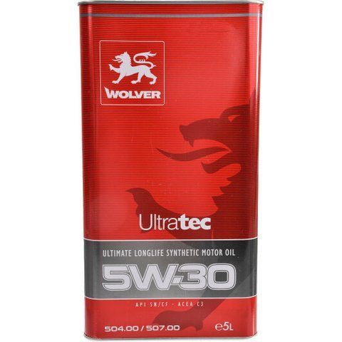 Wolver UltraTec 5W-30 4 л, моторное масло фото