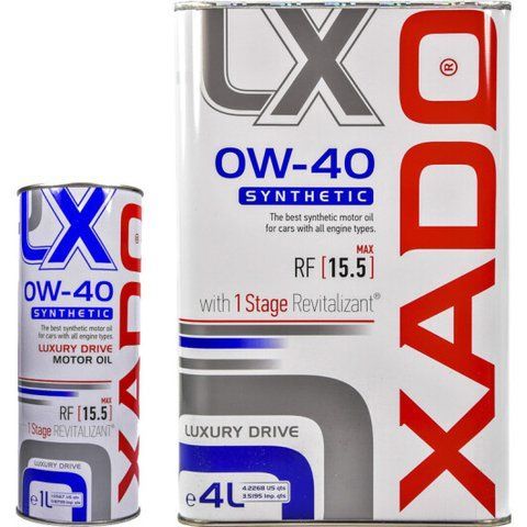 XADO Luxury Drive 0W-40 1 л, (xa20172) моторное масло фото
