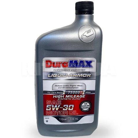 DuraMax High Mileage 5W-30, 0,946 л (950260530HM) моторна олива фото