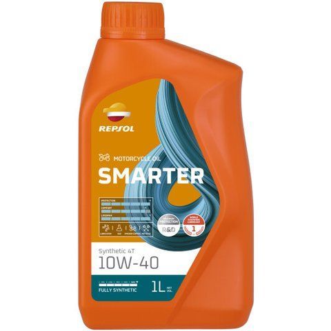 Repsol Smarter Synthetic 10W-40, 1 л (RPP2064MHC) моторна олива 4T фото