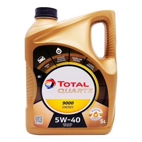 Total Quartz 9000 Energy 5W-40 5 л, (216609) моторна олива фото